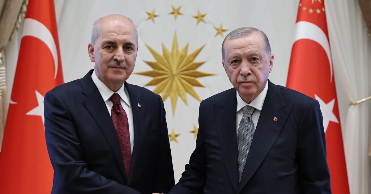 SON DAKİKA Cumhurbaşkanı Erdoğan ile Kurtulmuş görüştü Detaylar…