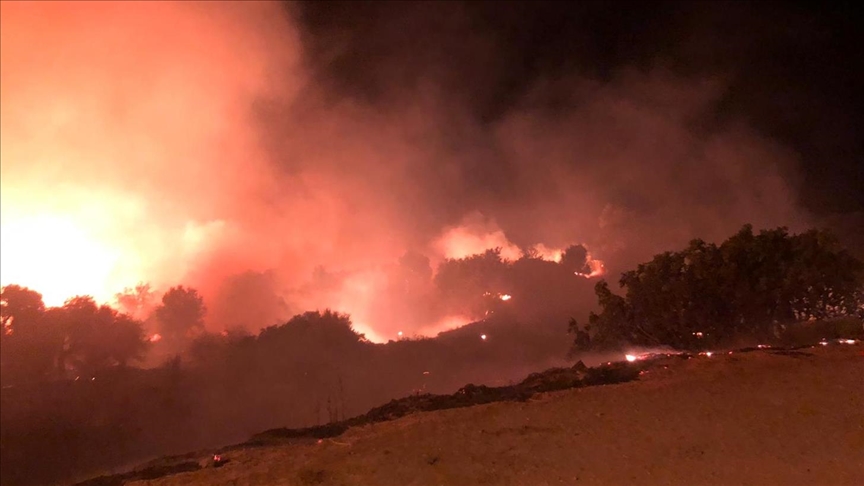 “İzmir Alarmda: 10’dan Fazla Hava Aracıyla Müdahale Devam Ediyor”