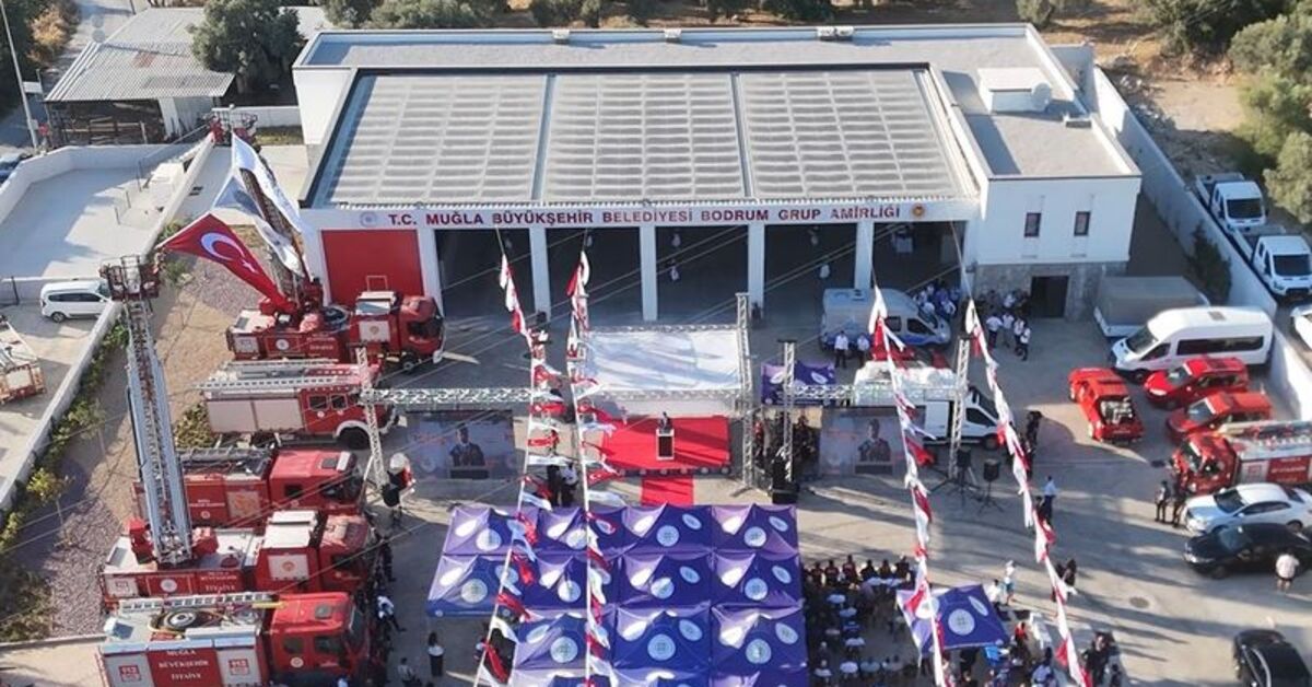 SON DAKİKA Bodrum’a yeni itfaiye hizmet binası Detaylar…