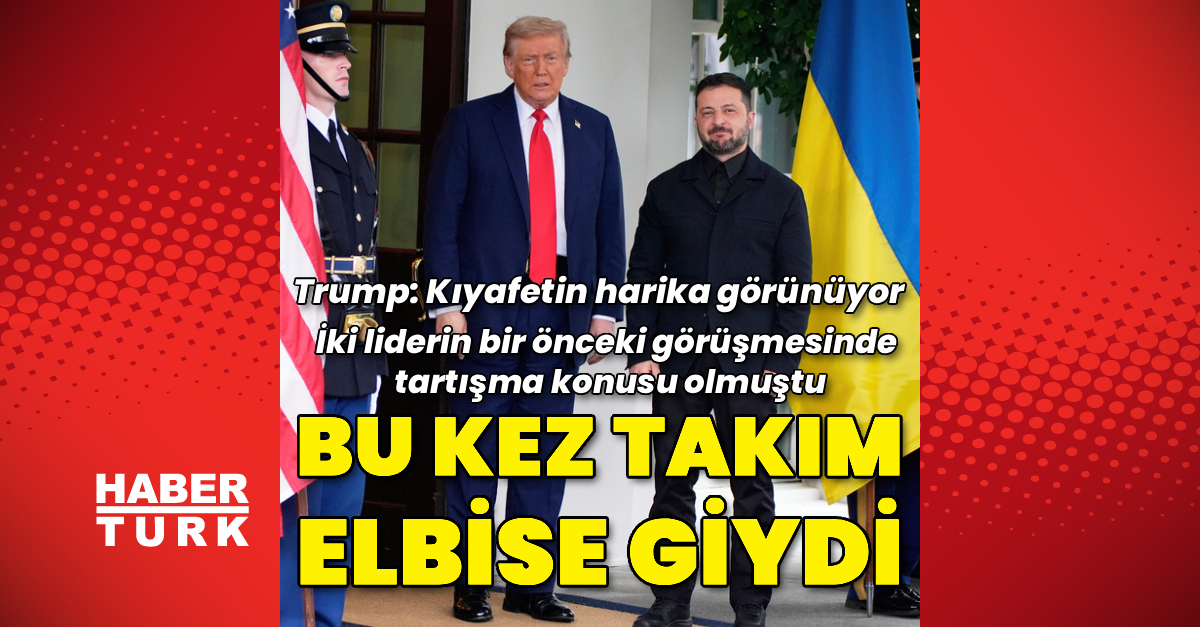 SON DAKİKA Beyaz Saray’da kritik görüşme: Zelenskiy bu kez takım elbise giydi Detaylar…
