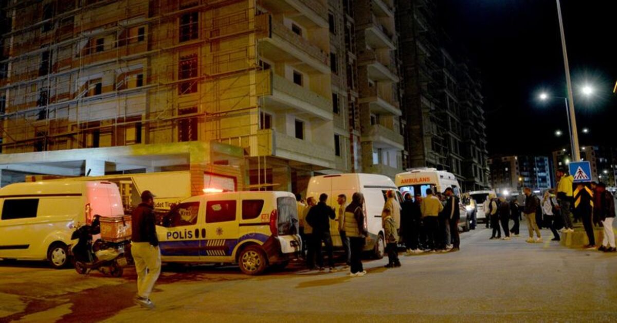 SON DAKİKA Erzurum’da 7’nci kattan düşen inşaat işçisi öldü; o anlar kamerada Detaylar…
