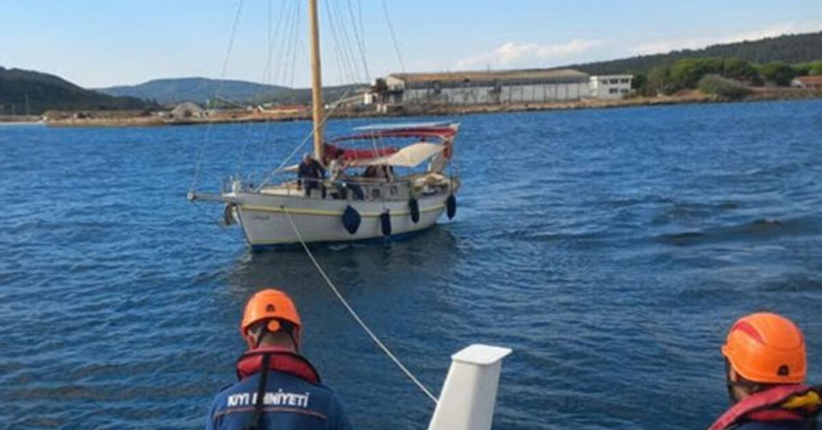 SON DAKİKA Çanakkale Boğazı’nda sürüklenen tekne kurtarıldı Detaylar…