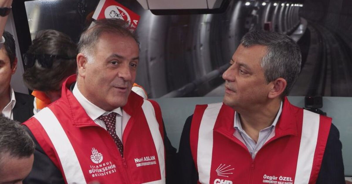 SON DAKİKA CHP Genel Başkanı Özel, Çekmeköy–Sancaktepe-Sultanbeyli Metro hattının test sürüşüne katıldı Detaylar…