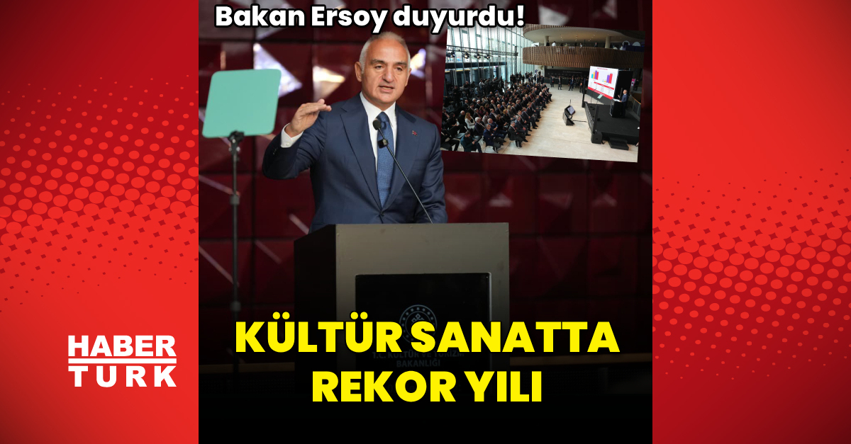 SON DAKİKA 7 bin etkinlik ve 45 bin sanatçı ile sanatın kalbi Türkiye’nin dört bir yanında atacak Detaylar…