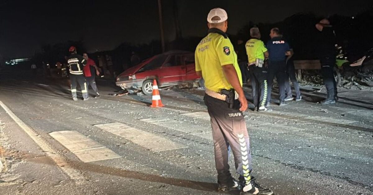 SON DAKİKA Mersin’de iki otomobilin çarpıştığı kazada 1 kişi öldü, 4 kişi yaralandı Detaylar…