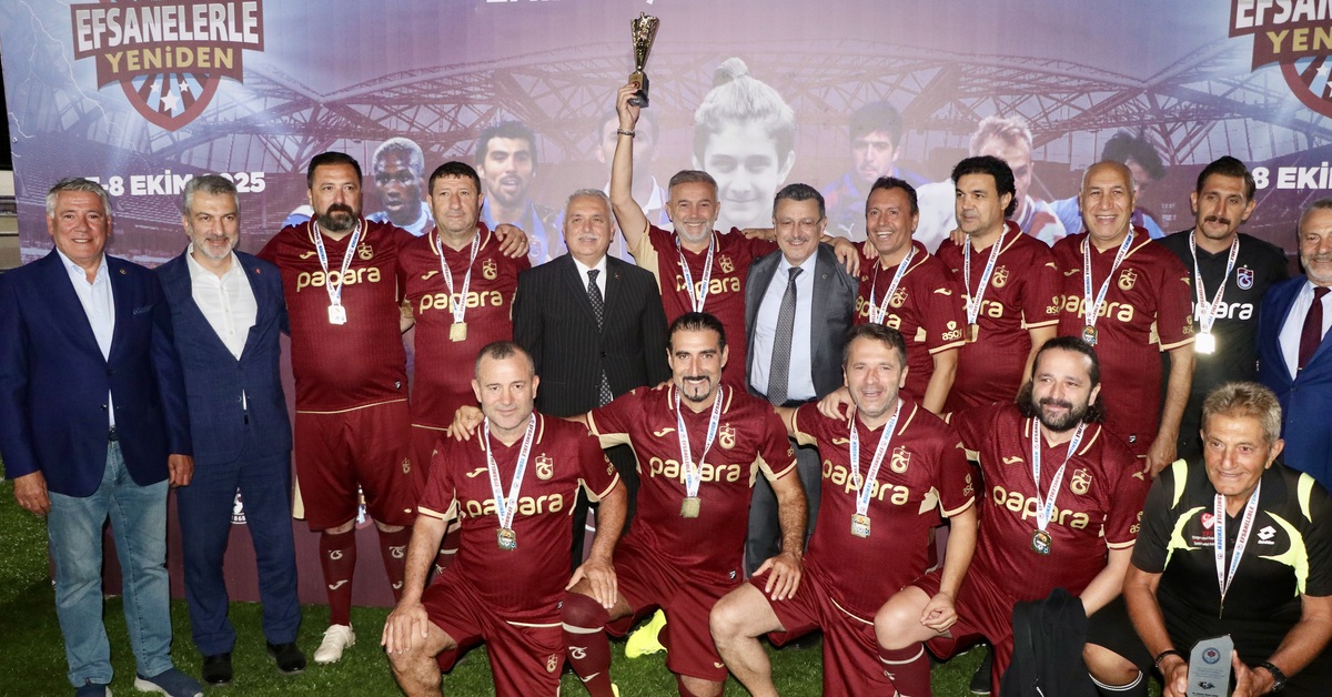 SON DAKİKA “Efsanelerle Yeniden” futbol turnuvası sona erdi Detaylar…