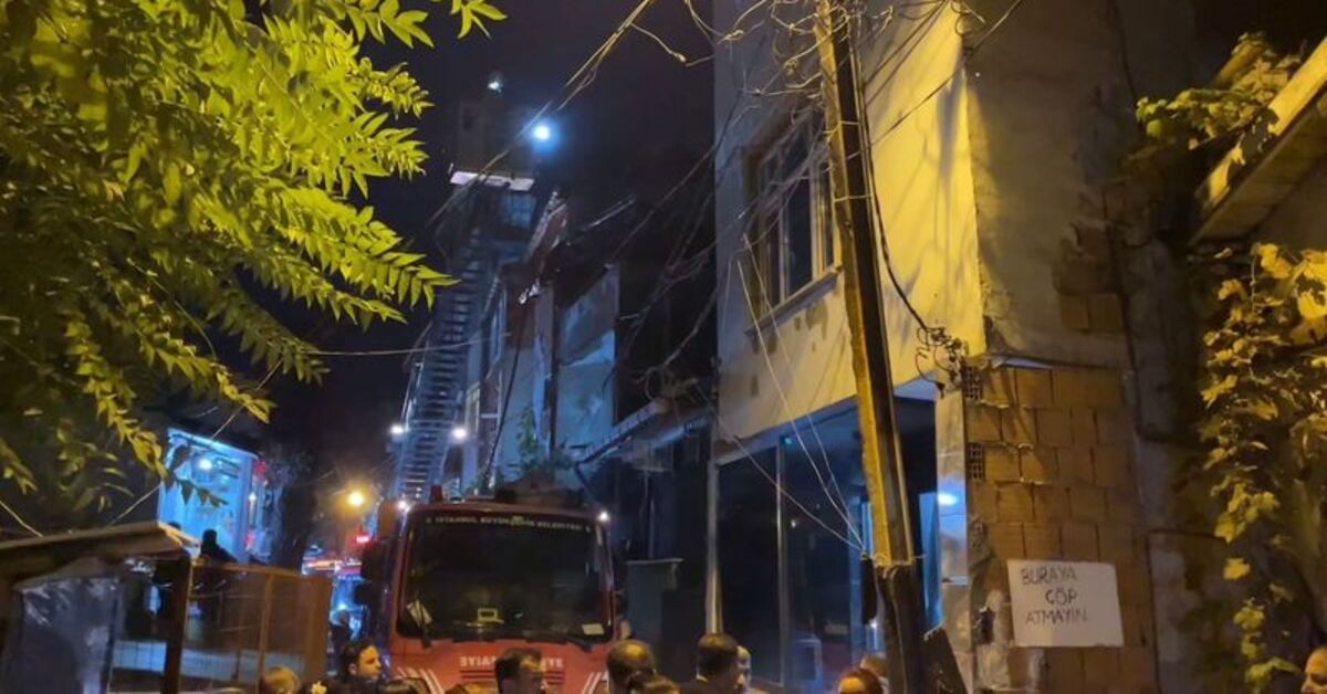 SON DAKİKA Şişli’de 3 katlı binanın çatısında yangın Detaylar…