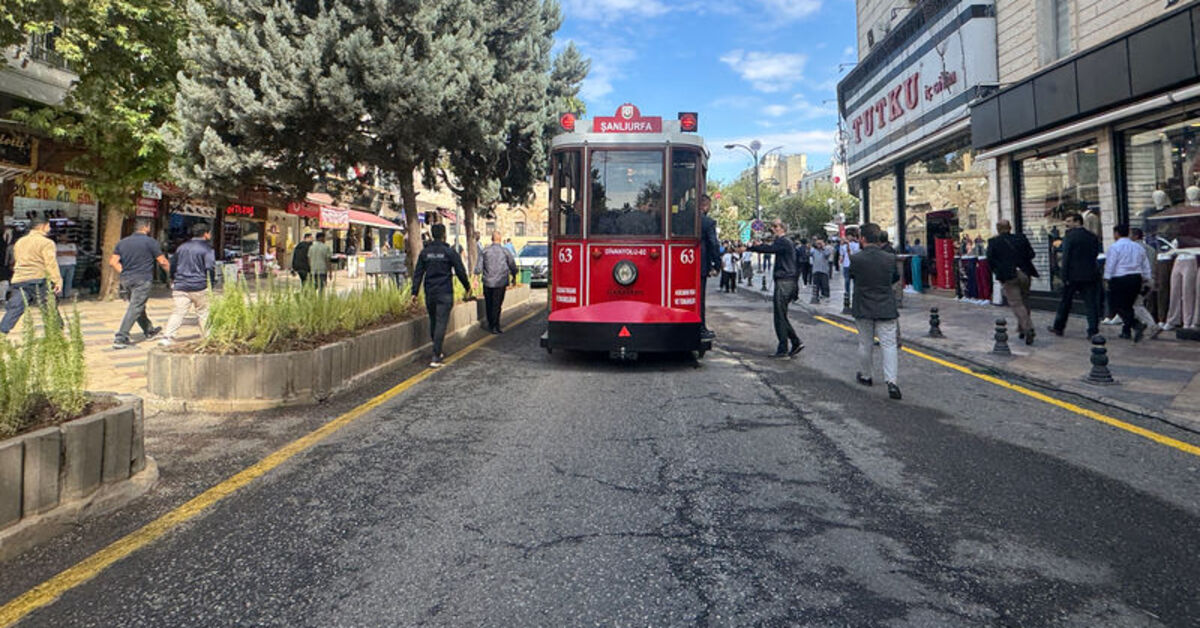 SON DAKİKA Şanlıurfa’da nostaljik tramvay dönemi | Son dakika haberleri Detaylar…